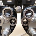 Preverjanje očesne ostrine in merjenje dioptrije